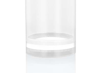 純化柱體采用一體成型工藝，結(jié)構(gòu)牢固，底部網(wǎng)格配合壓環(huán)可穩(wěn)固濾膜、離心時不易破裂